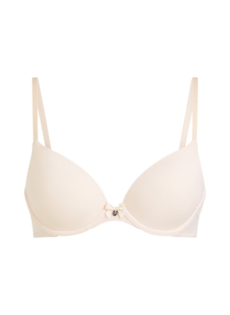 Vattert bh med b&oslash;yle Plunge, Beige