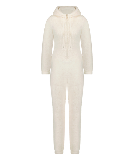 Onesie Fleece, Hvit