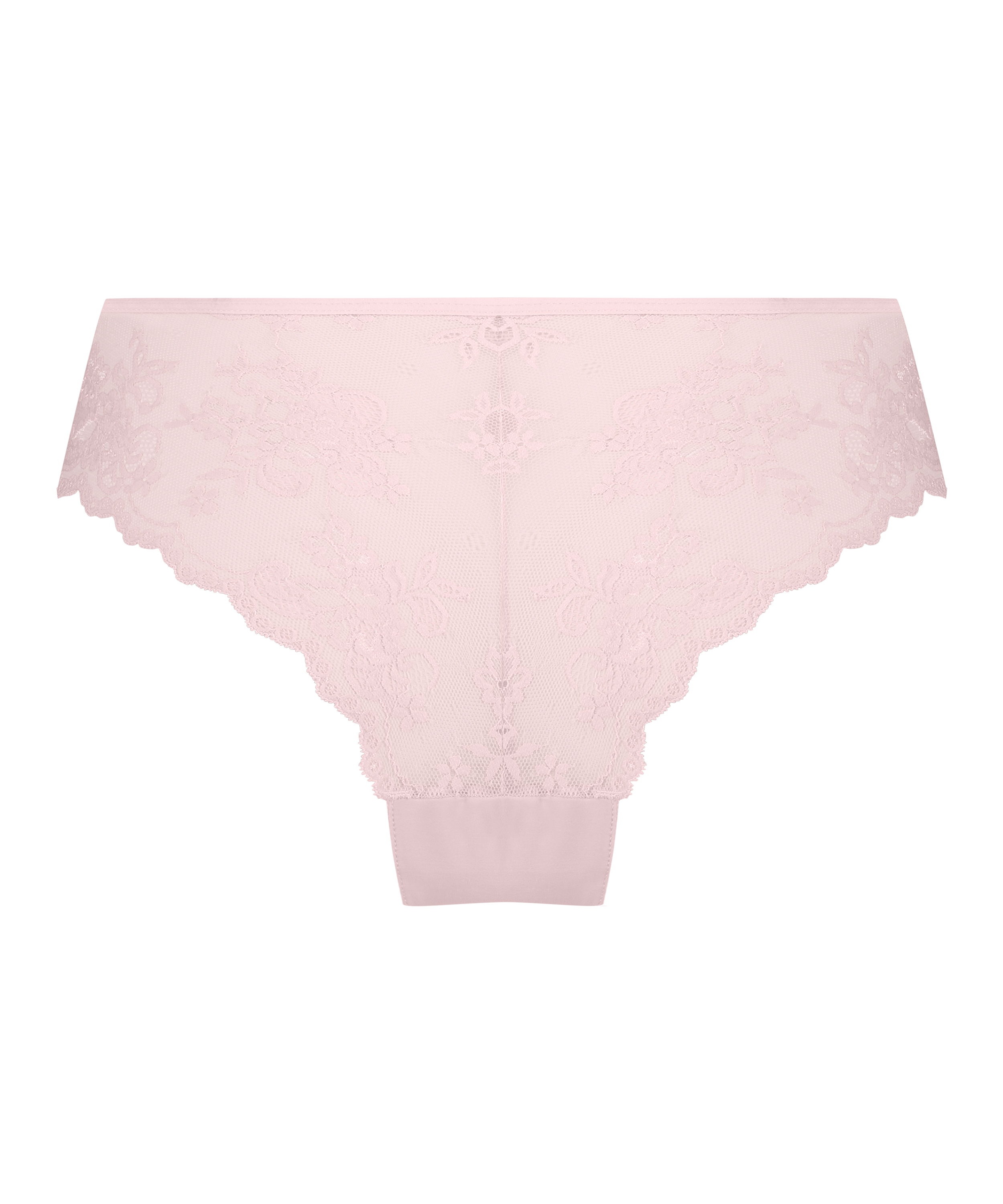 Invisible brasiliansk truse Lace Back, Rosa, main