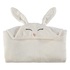 Winter Bunny Snuggle Blanket, Hvit
