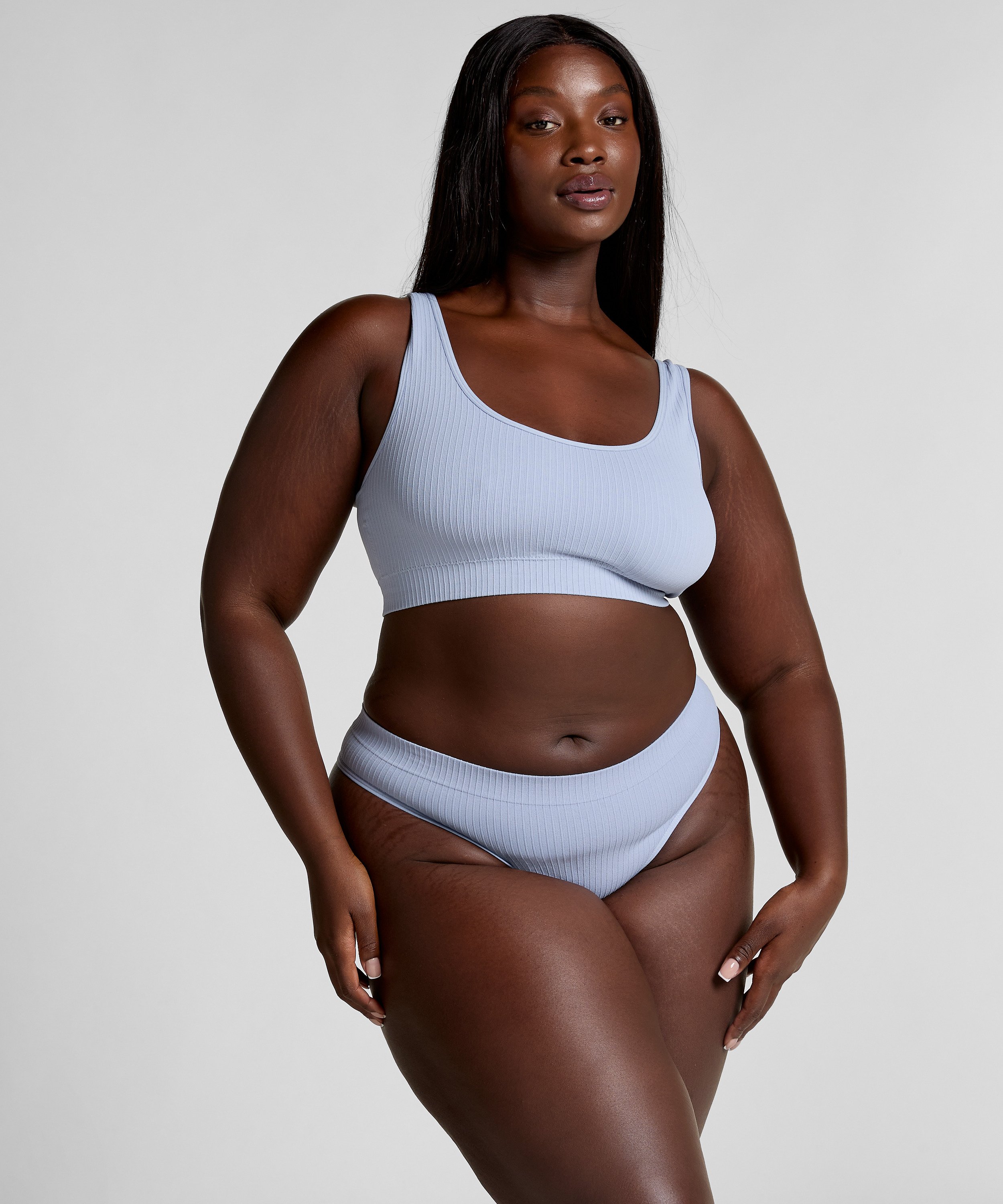 Bralette Scoop Dianne, Bl&aring;, main