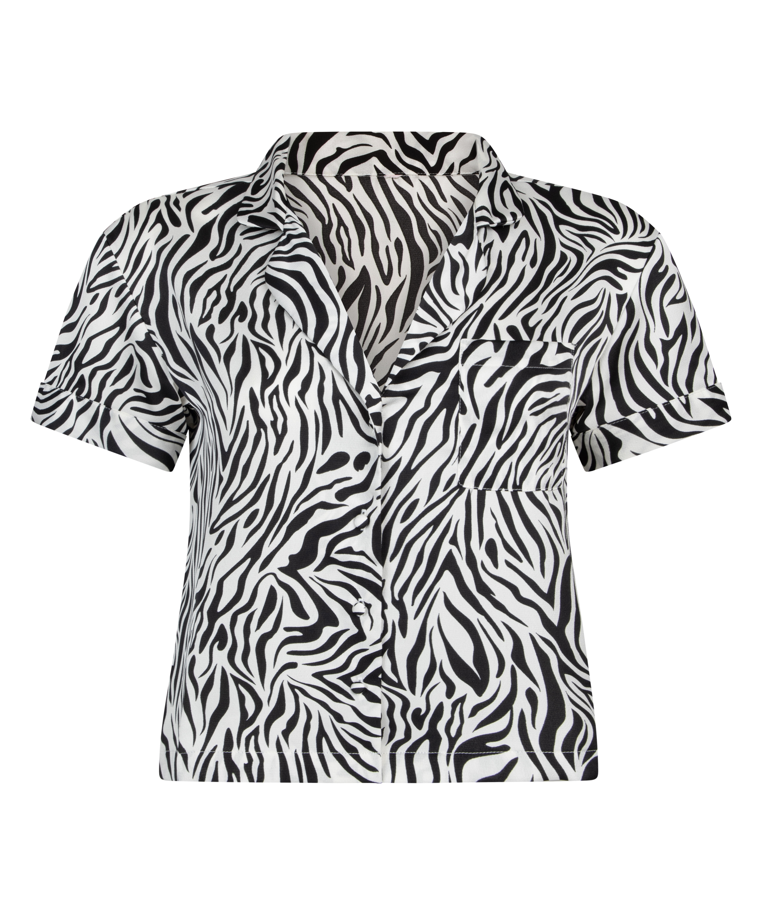 Kortermet jakke i sateng, Hvit, main