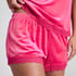 Shorts i blondevelur, Rosa