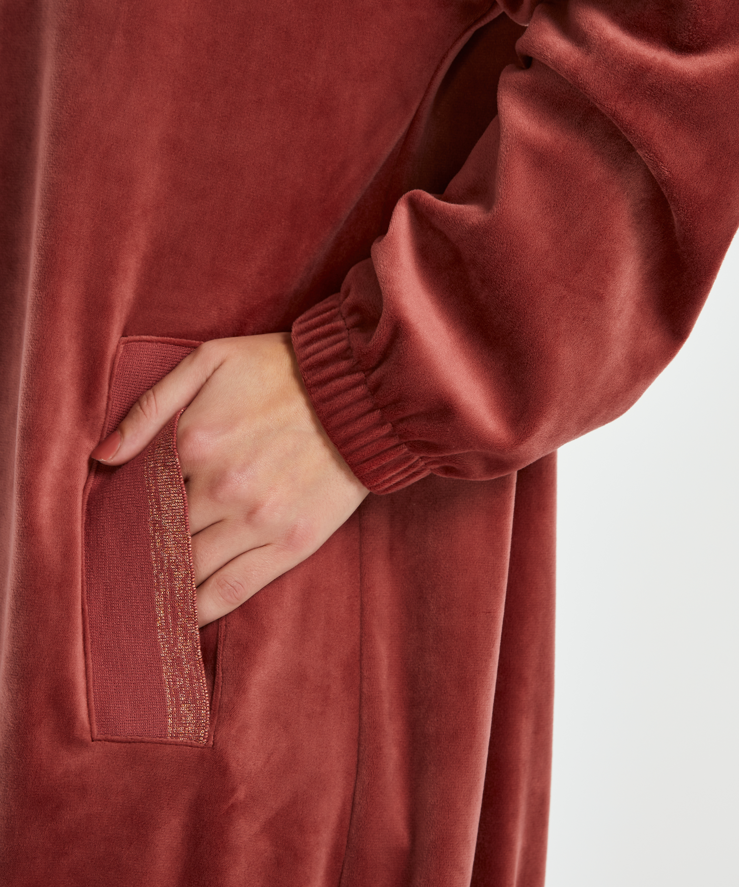 Velvet kjole, Rosa, main