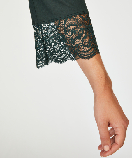 Vera Lace kimono, Gr&oslash;nn