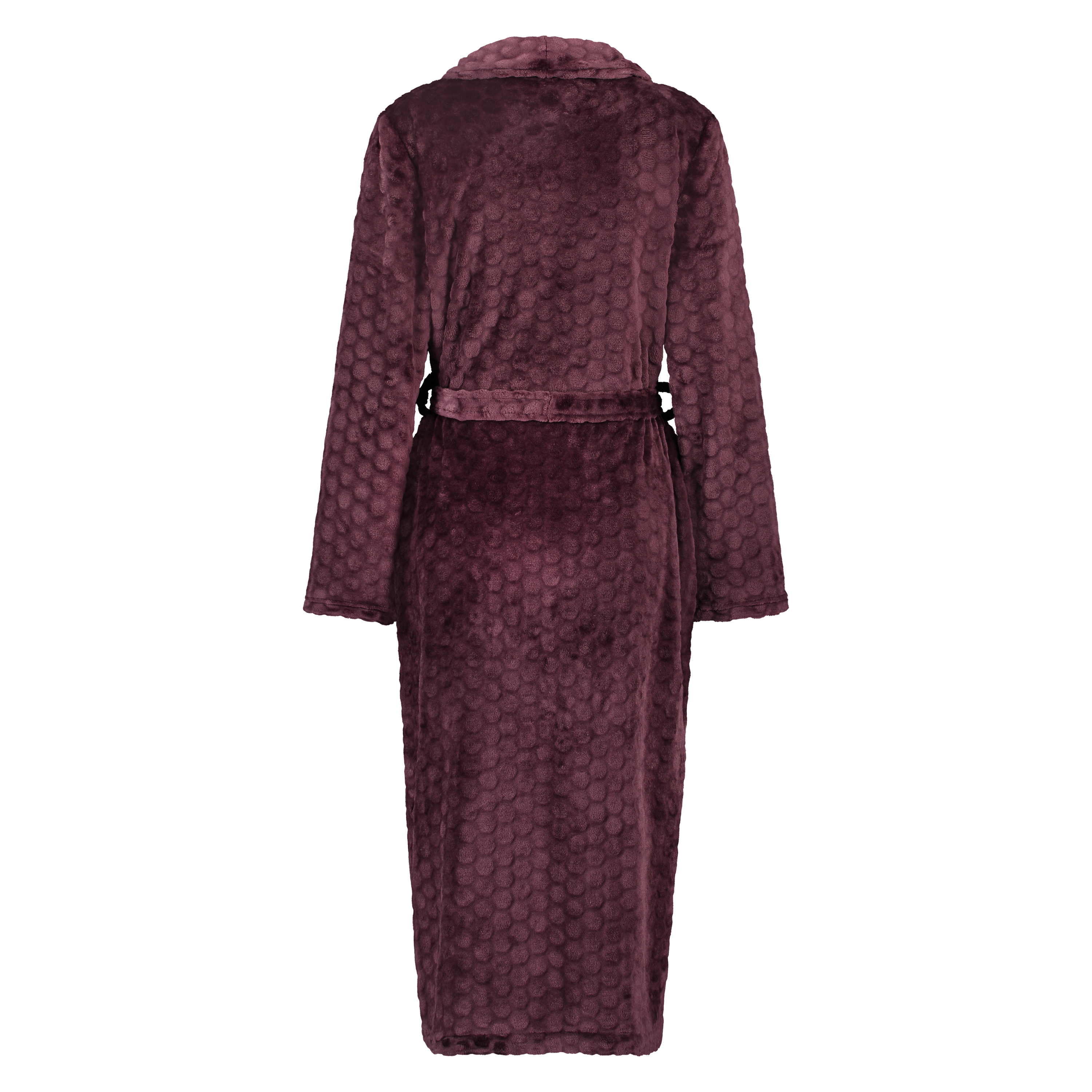 Langfleecet badekåpe, Rød, main