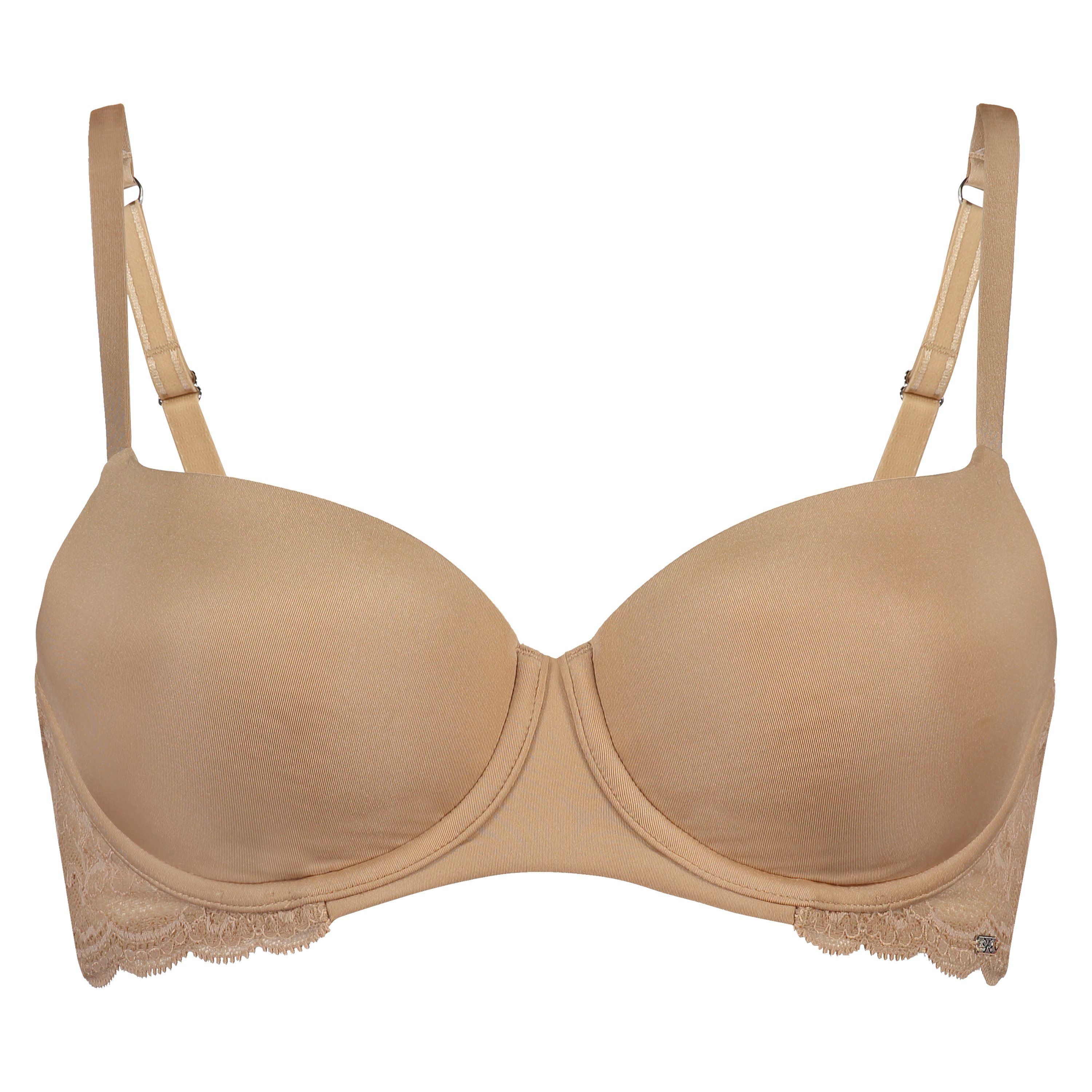Angie foret BH med b&oslash;yle, Beige, main