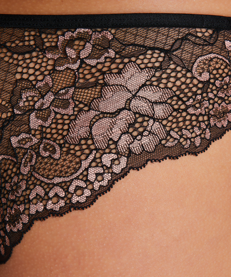 Hola brasiliansk truse, Svart