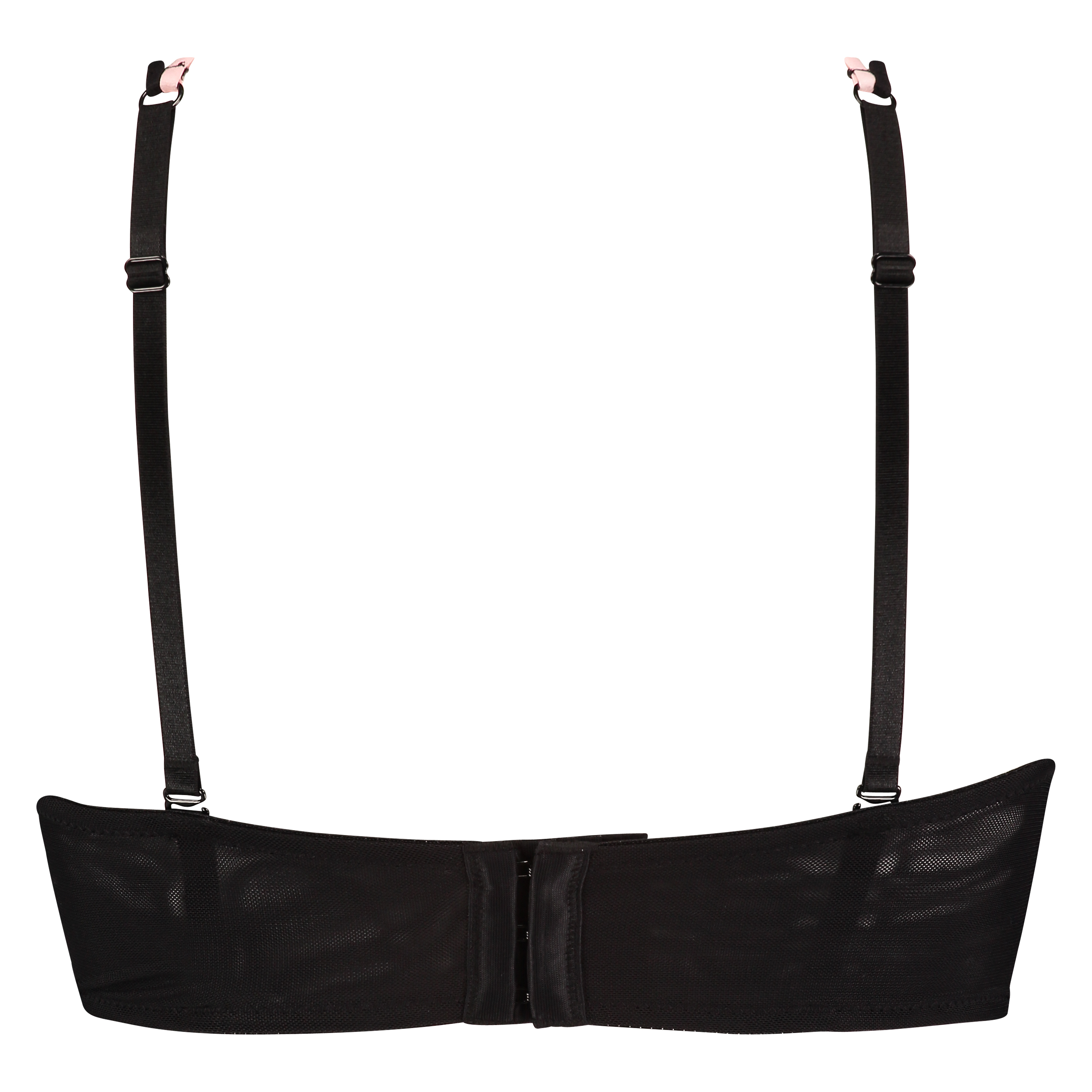 Padded underwired bra Kiara, Svart, main