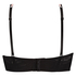 Padded underwired bra Kiara, Svart