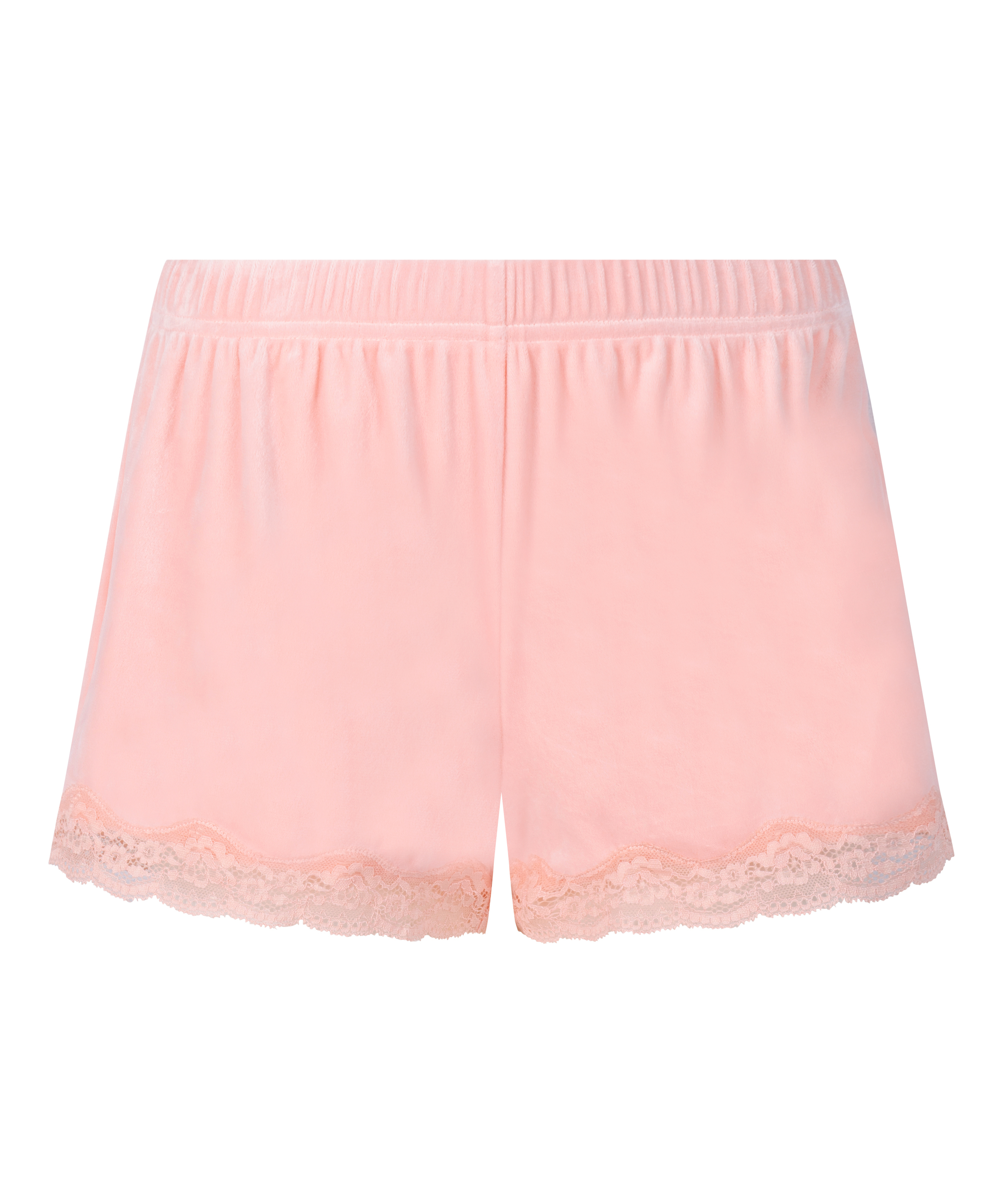 Shorts i blondevelur, Rosa, main
