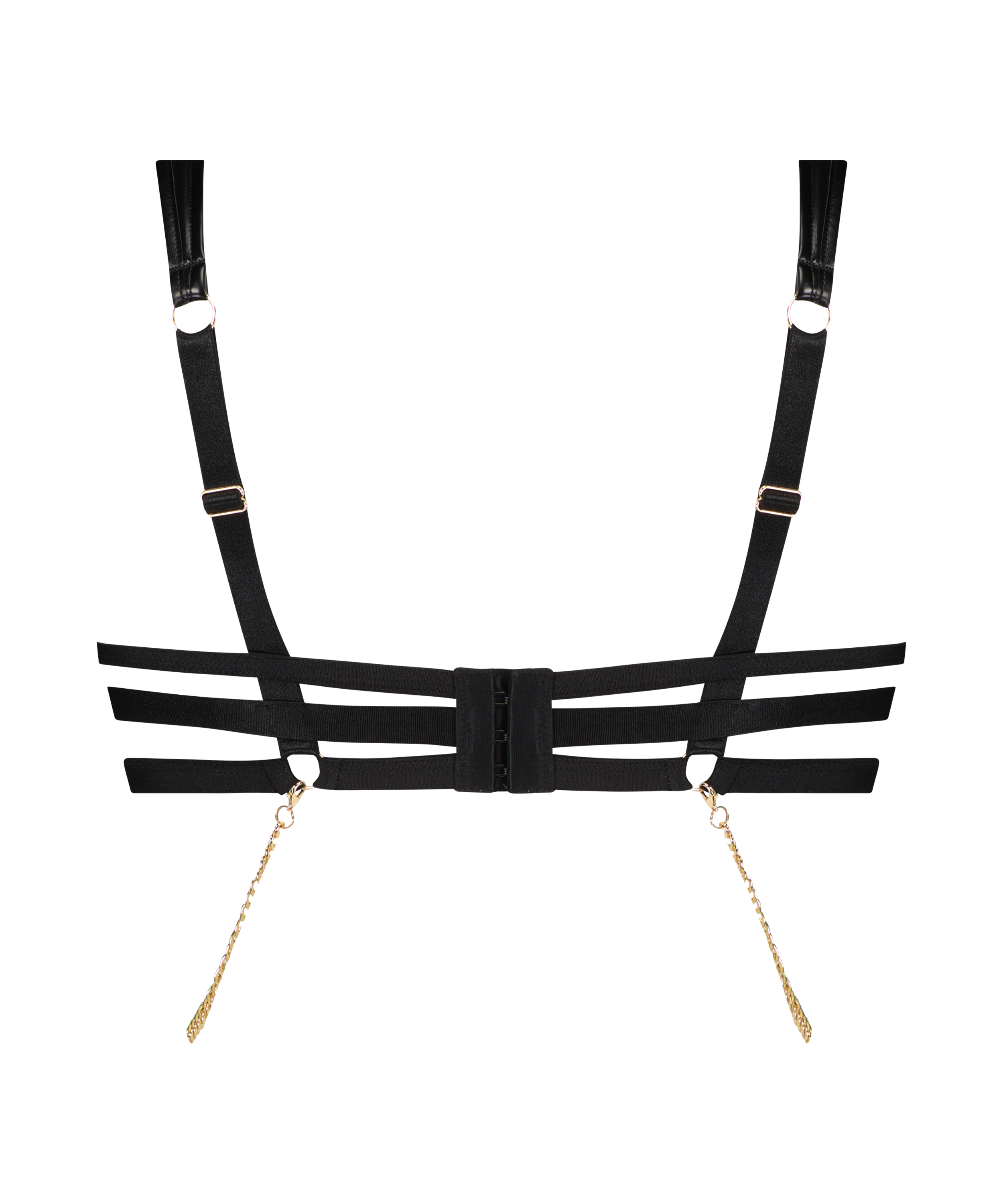 Uvattert bh med bøyle Domantrix, Svart, main