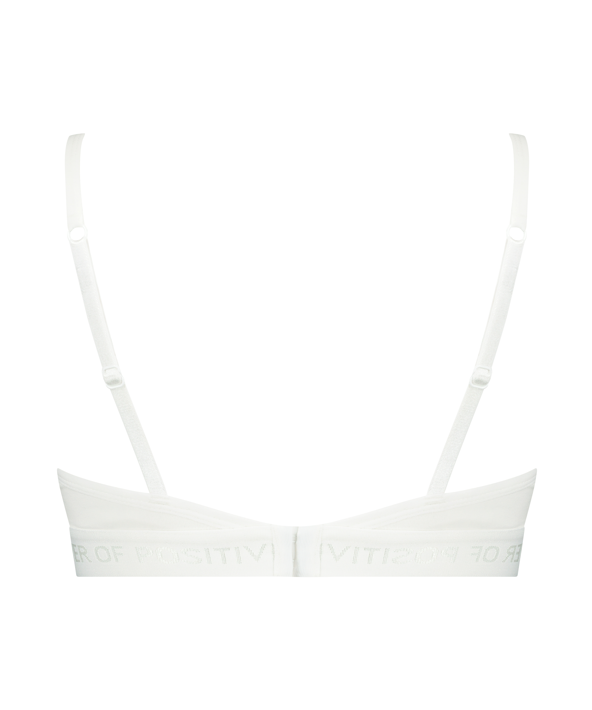 Cutie triangle bralette, Hvit, main