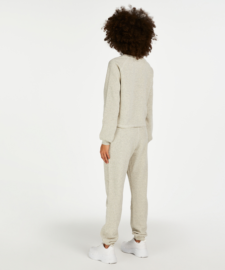 Sweat Brush joggebukse, Grå