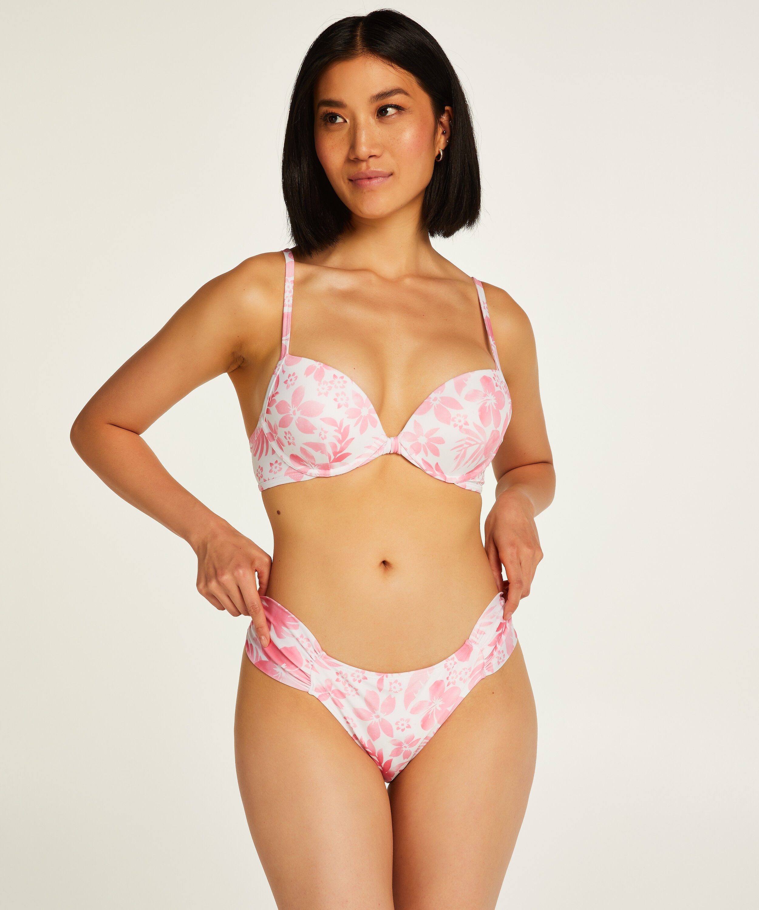 Rio Bikini Underdel Tropical, Hvit
