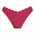 Høykuttet Bikini Underdel Scallop, Rosa