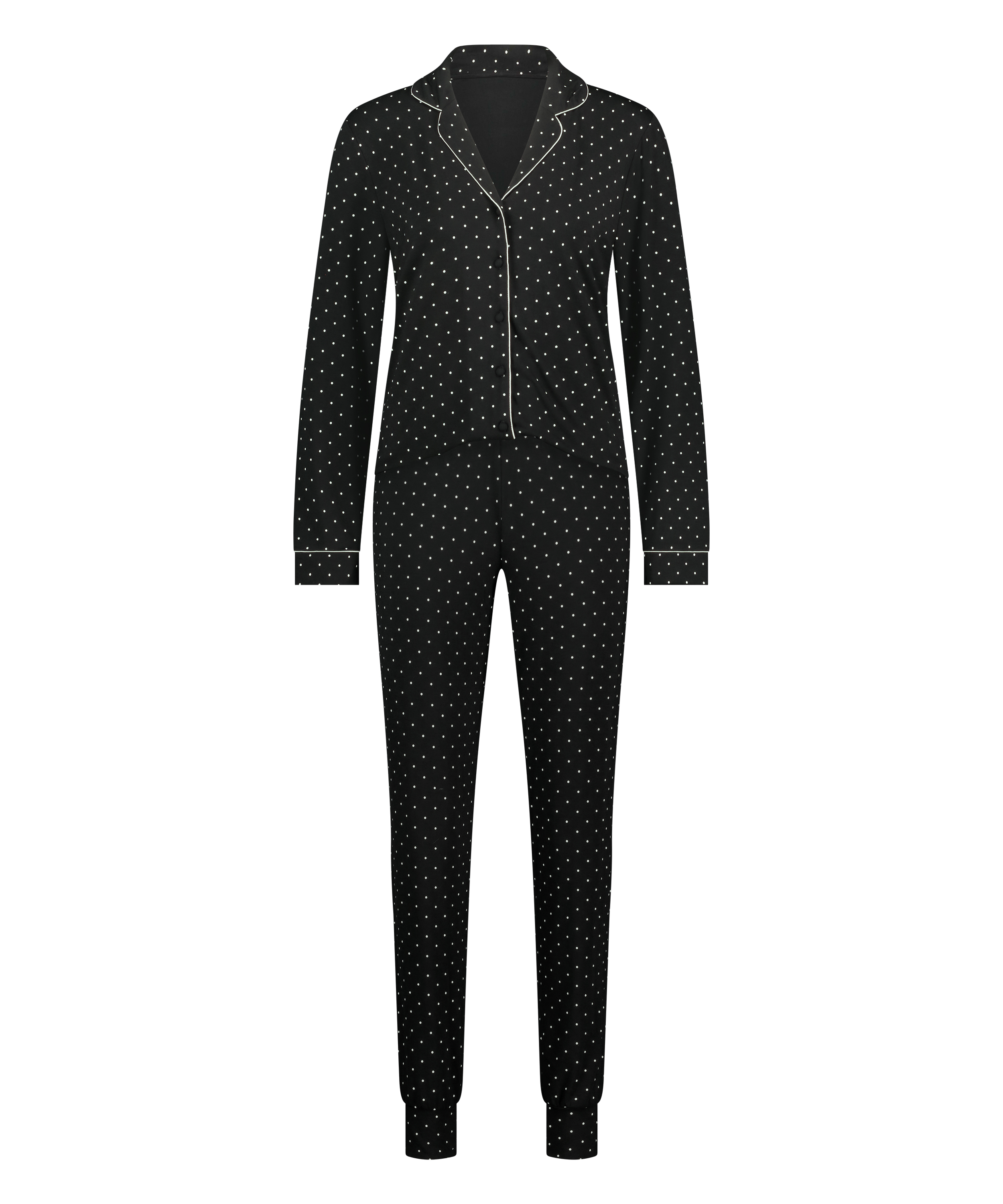 Pyjamasett, Svart, main