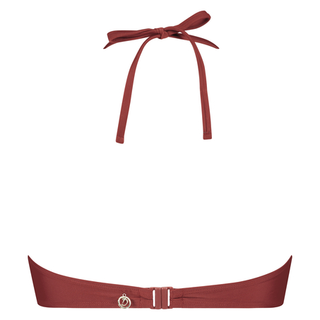 Polstret pushup-bikinitopp med spiler Cali Doutzen cup A - E, R&oslash;d