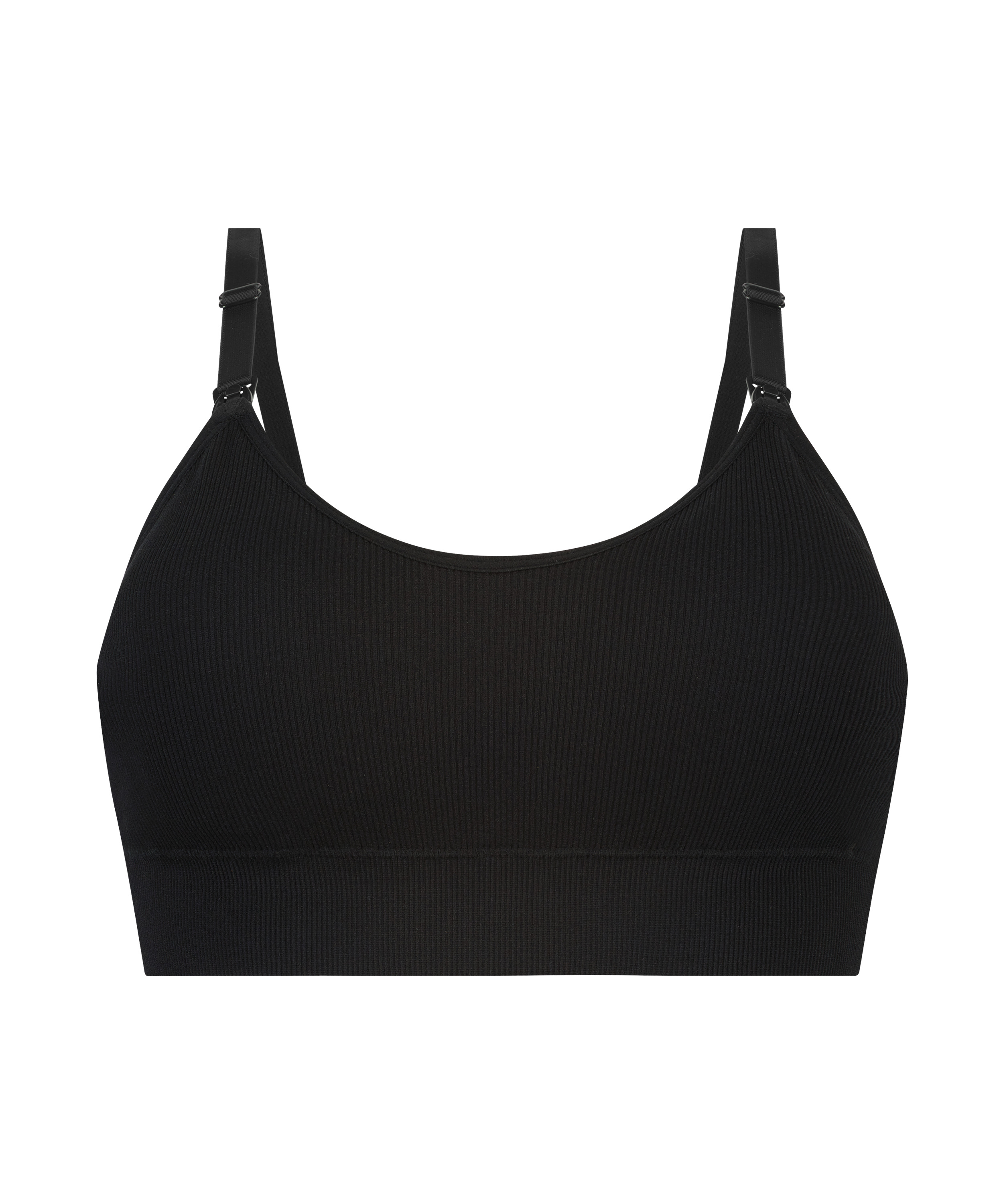 ﻿Amme-bralette, Svart, main