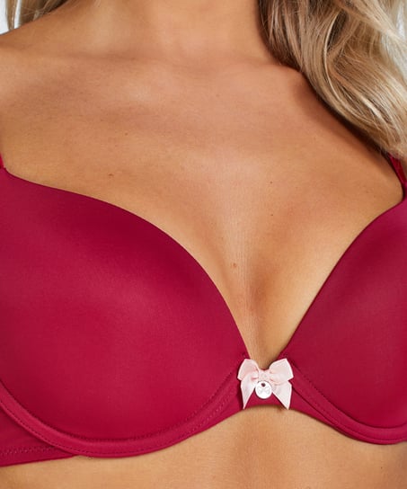 ﻿Vattert bh med bøyle Plunge, Rosa