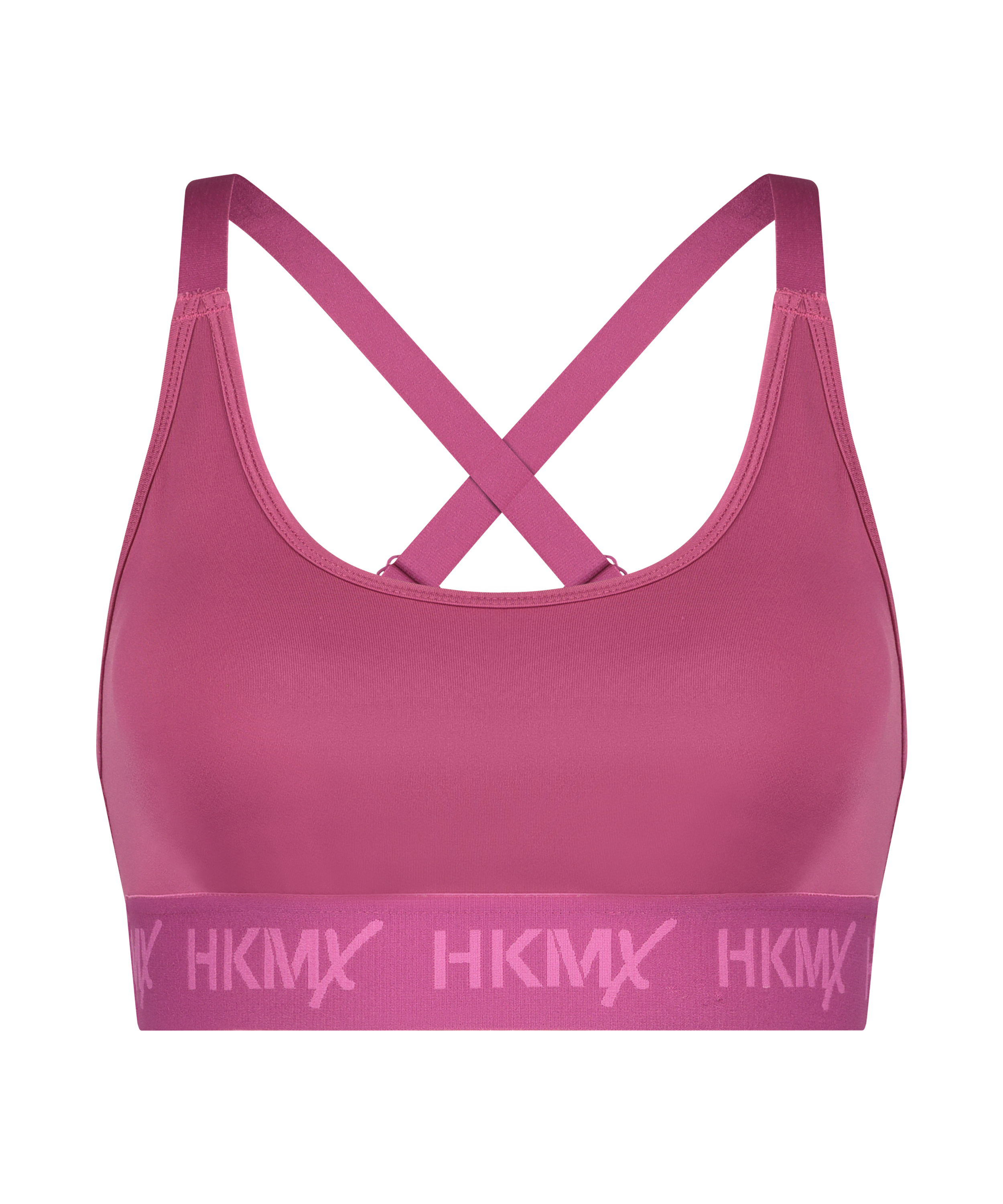 HKMX sports-BH The Crop Logo Level 1, Rosa, main