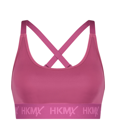 HKMX sports-BH The Crop Logo Level 1, Rosa