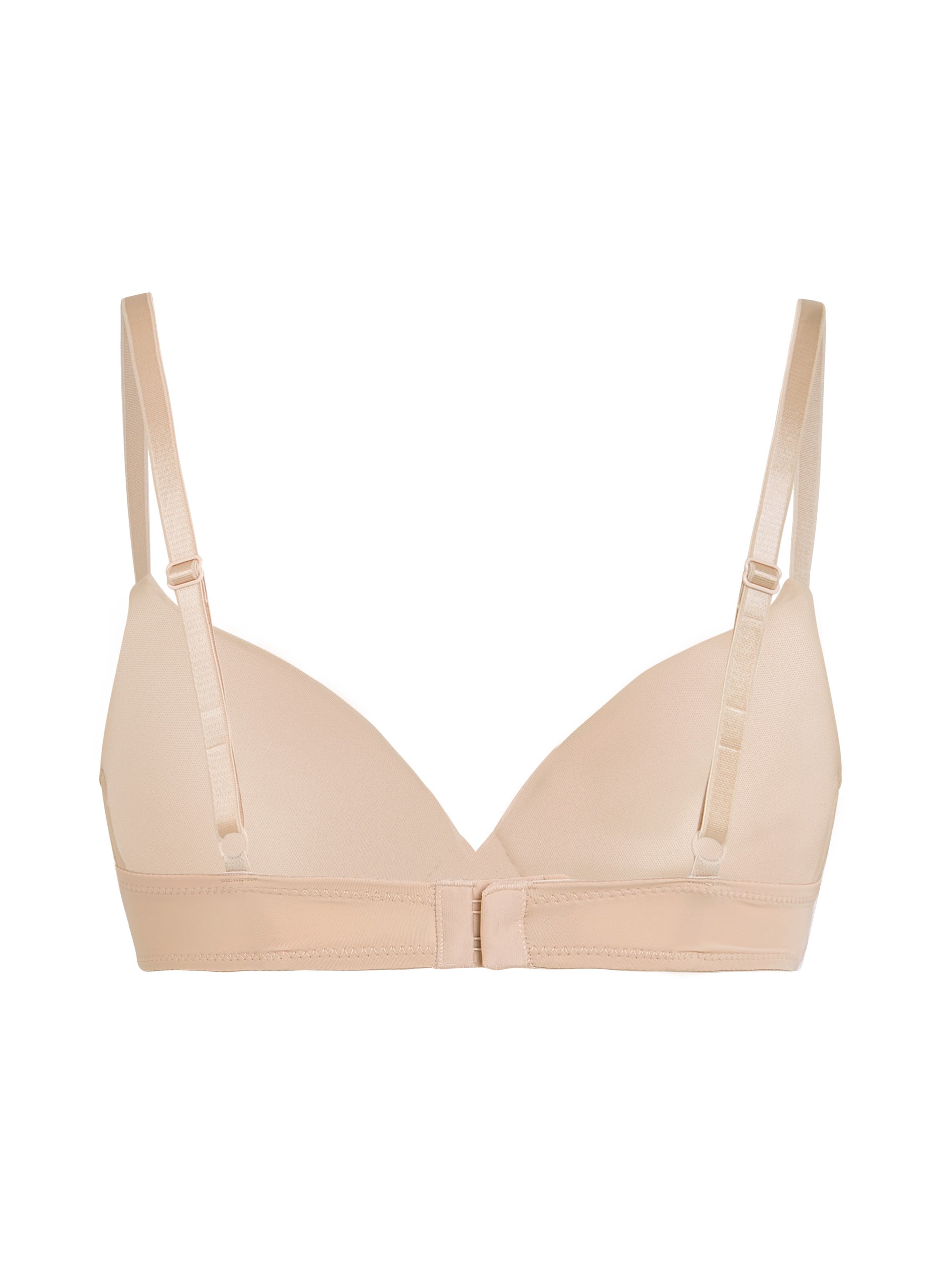 Vattert bh med b&oslash;yle Plunge, Beige, main