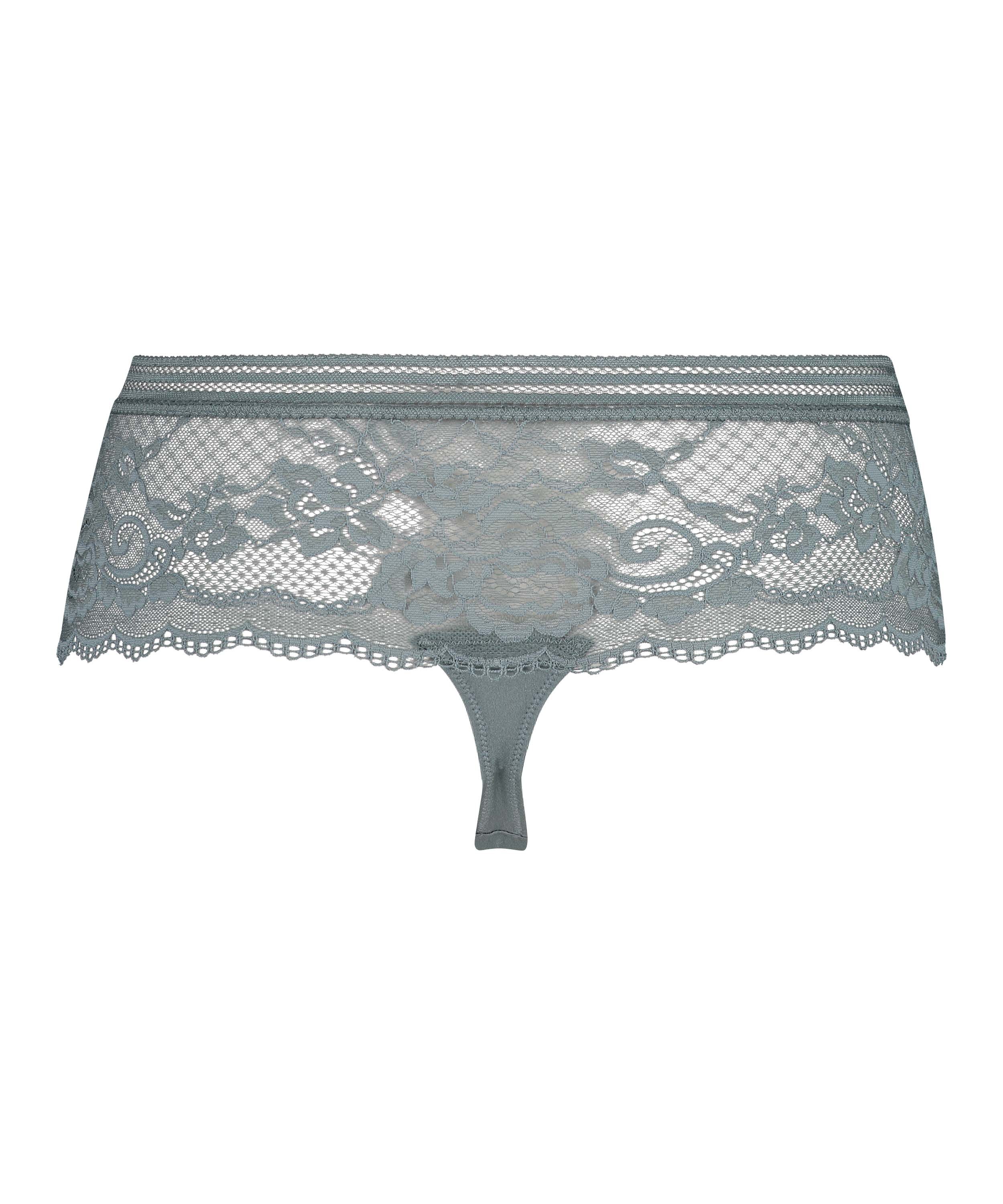 Loredana høy boxerstring, Grå, main