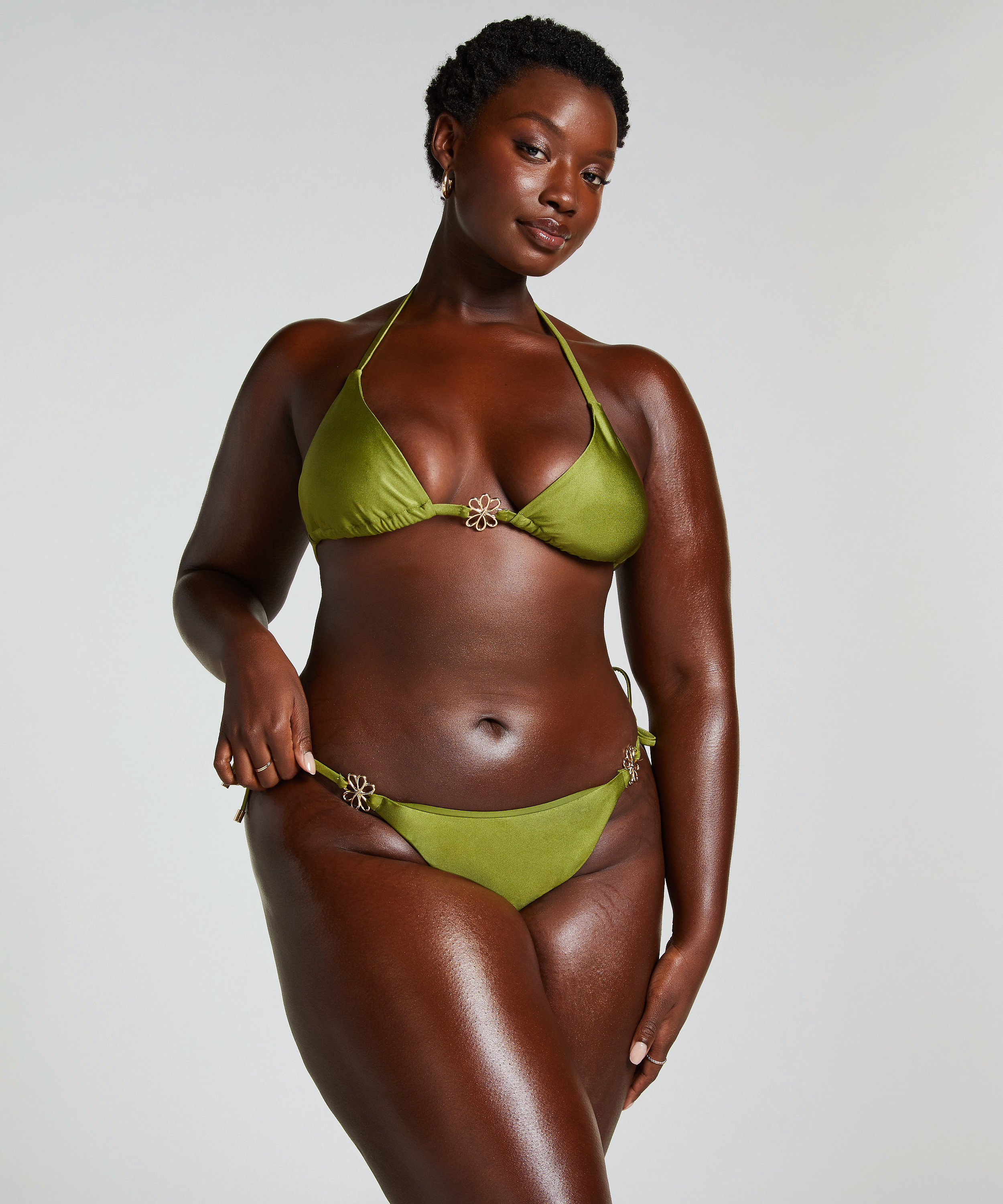 Triangle bikinitopp Yucatan, Grønn, main