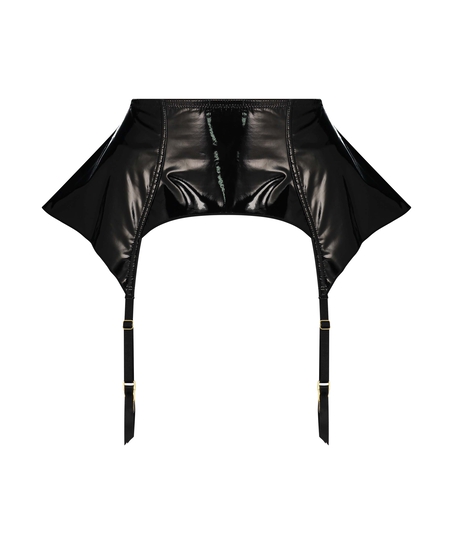 Private Wetlook strømpeholder, Svart