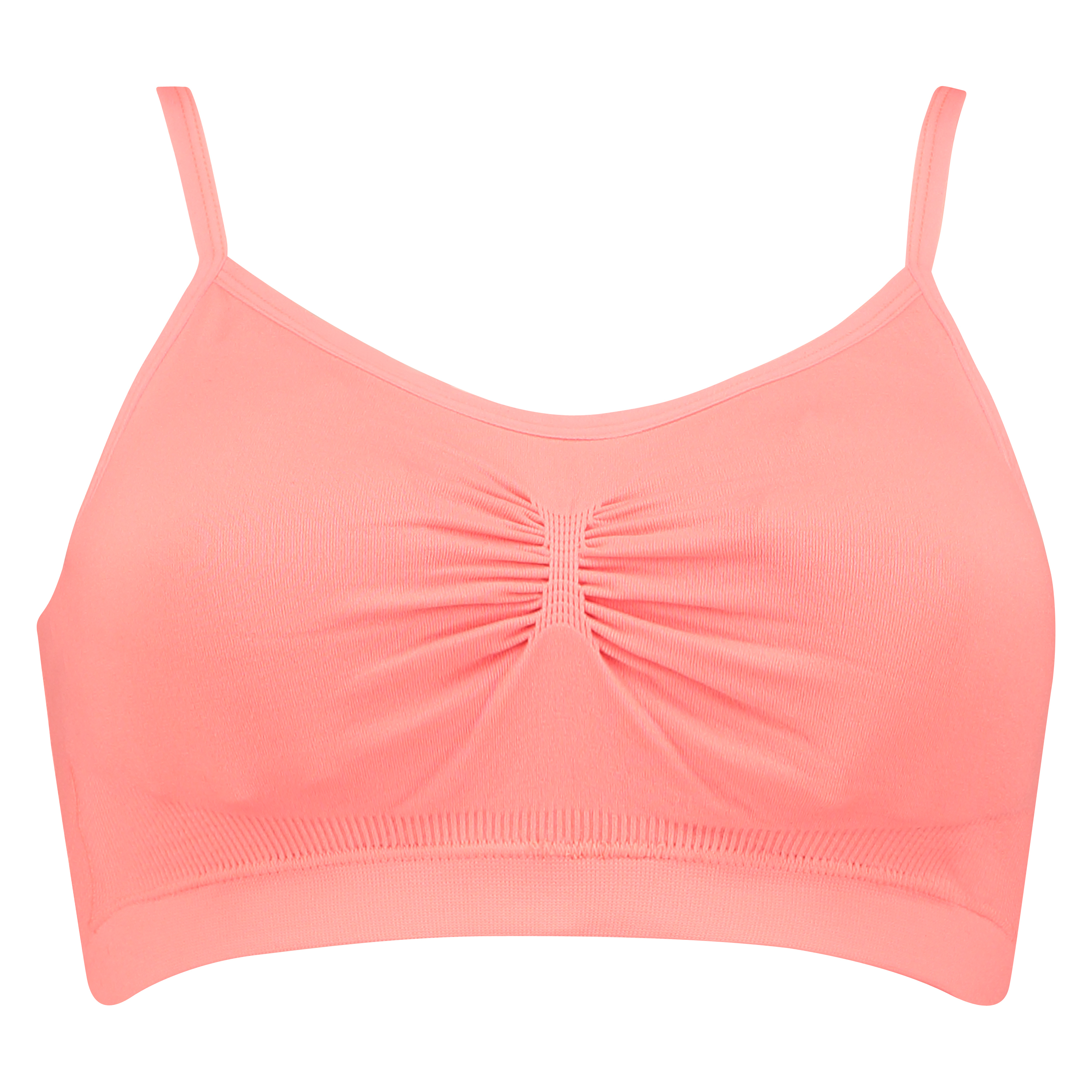 Seamless strappy top, Rosa, main