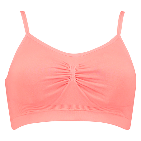 Seamless strappy top, Rosa