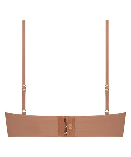 Triangle Bralette Smooth, Brun