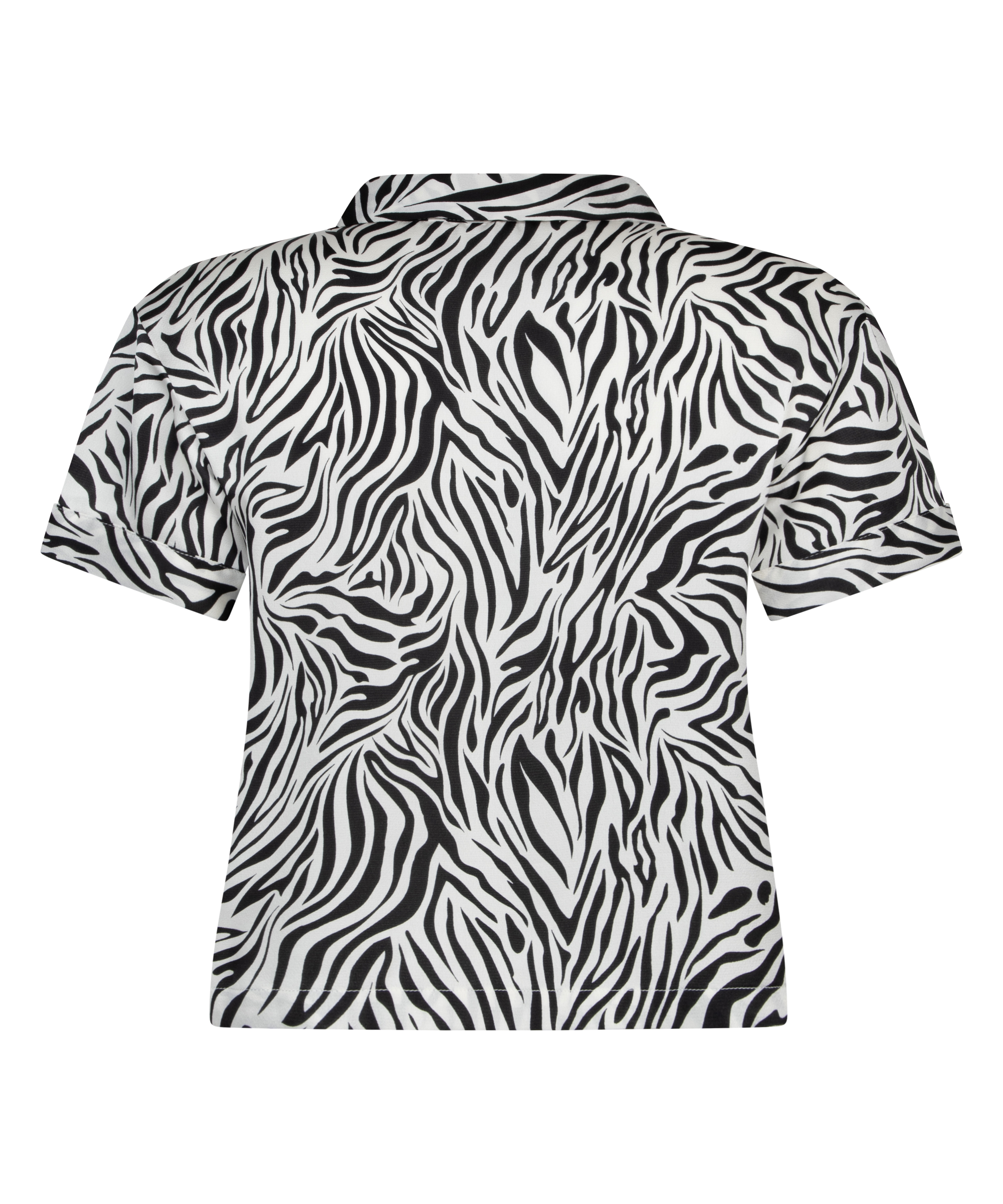 Kortermet jakke i sateng, Hvit, main