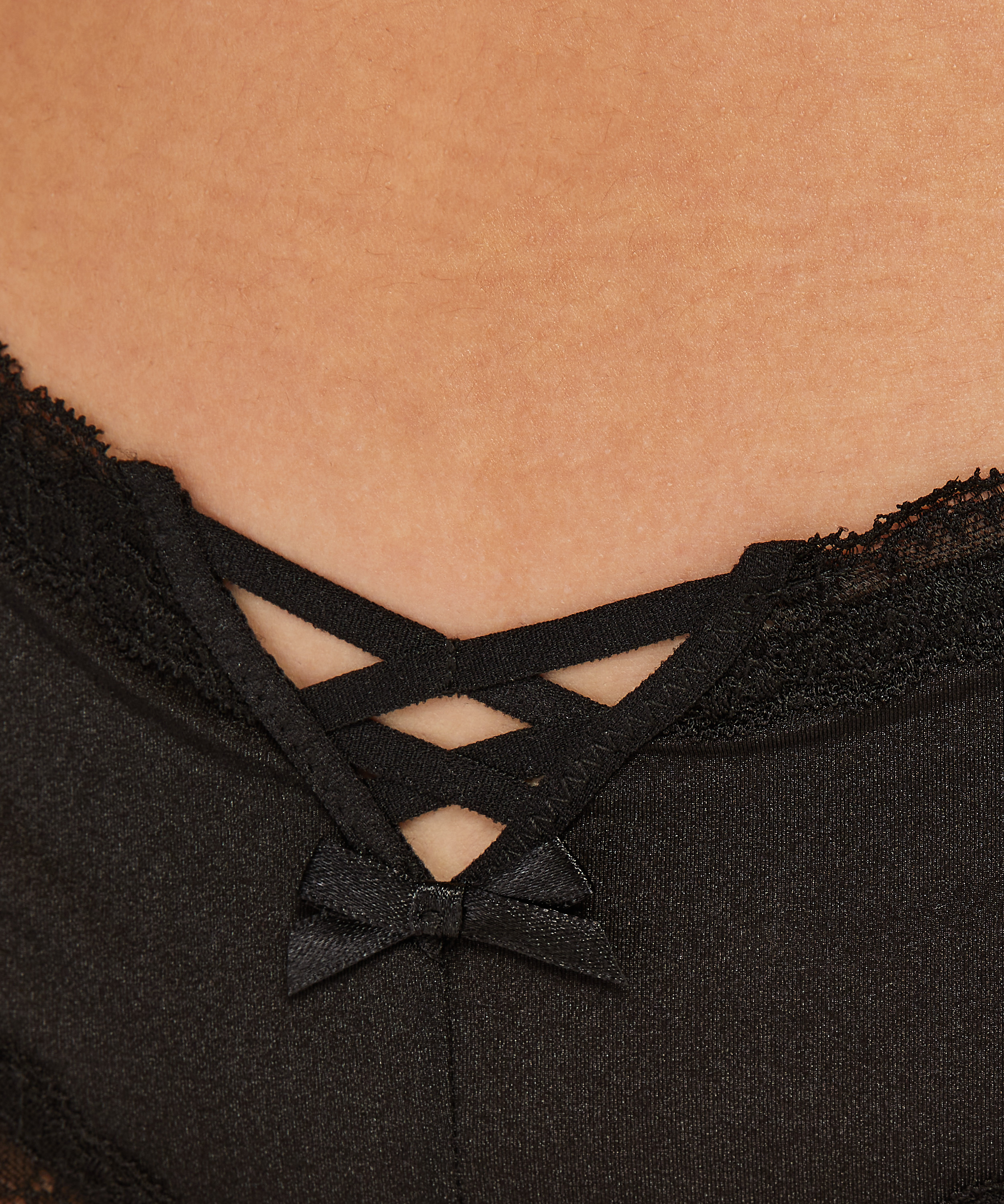 Vixen brasiliansk truse med v-form, Svart, main