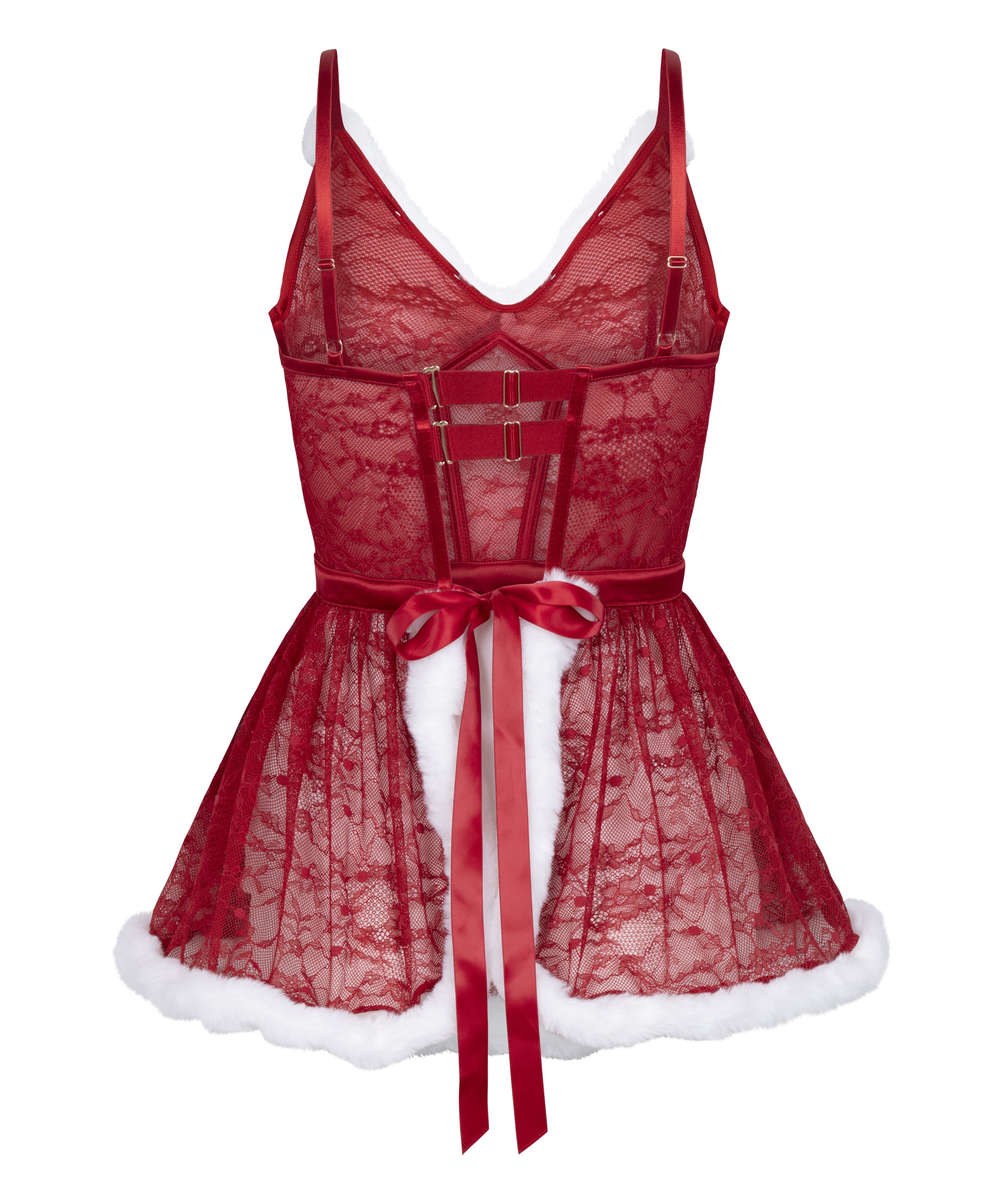 Wired slipdress Sexy Santa, R&oslash;d, main