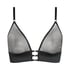 Bralette Mesh Essentials, Svart