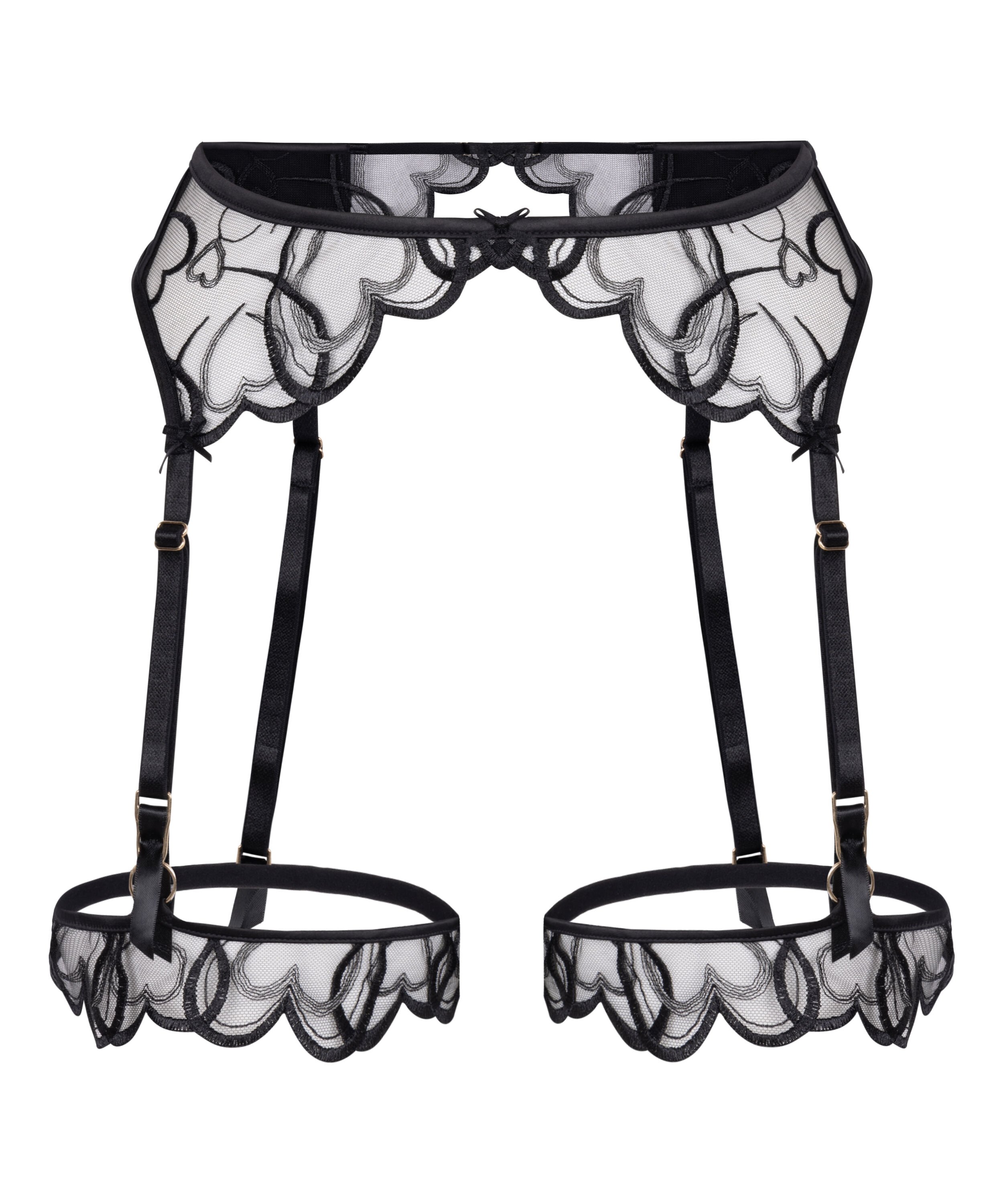 Olivia Suspenderbelt, Svart