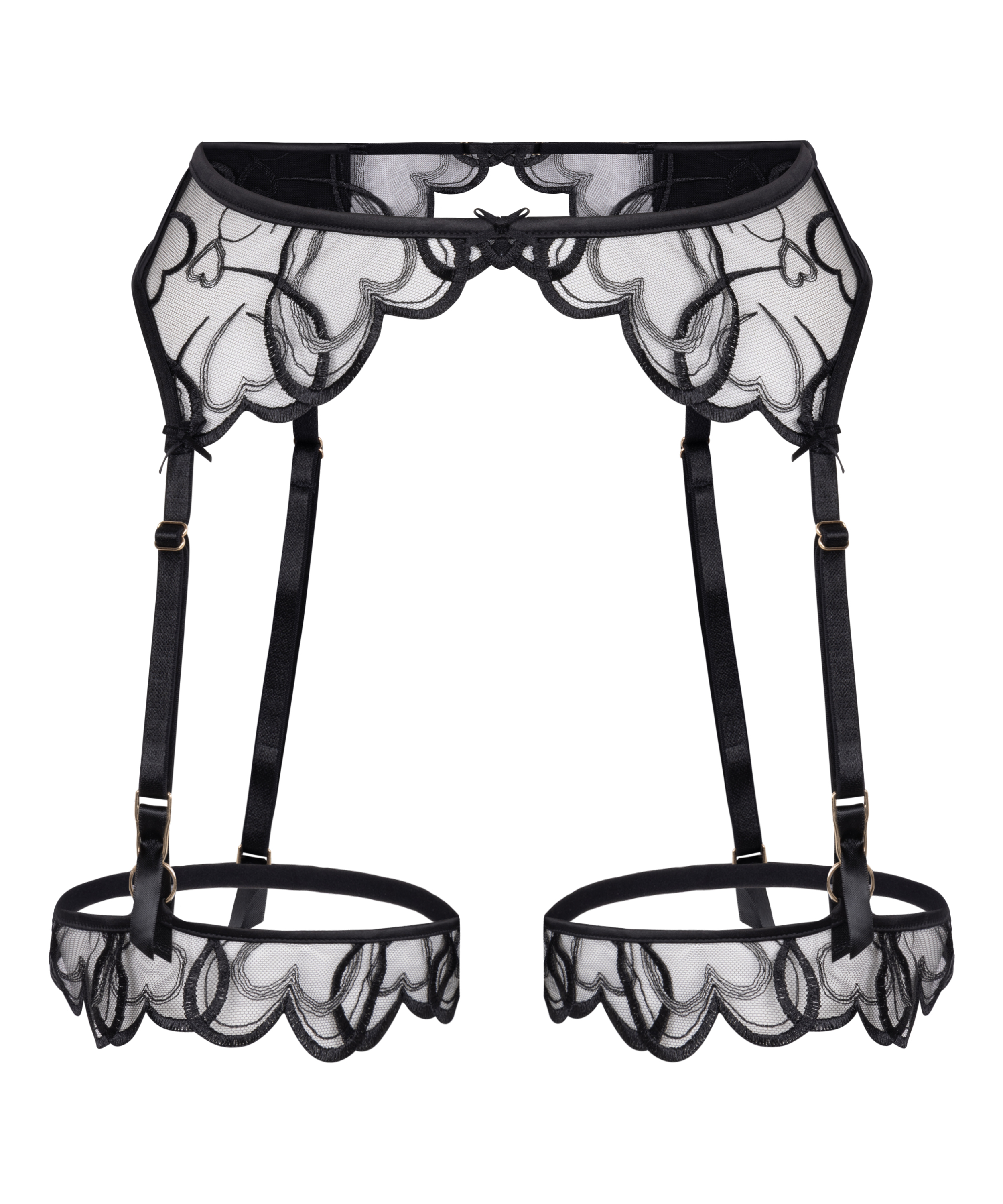 Olivia Suspenderbelt, Svart, main