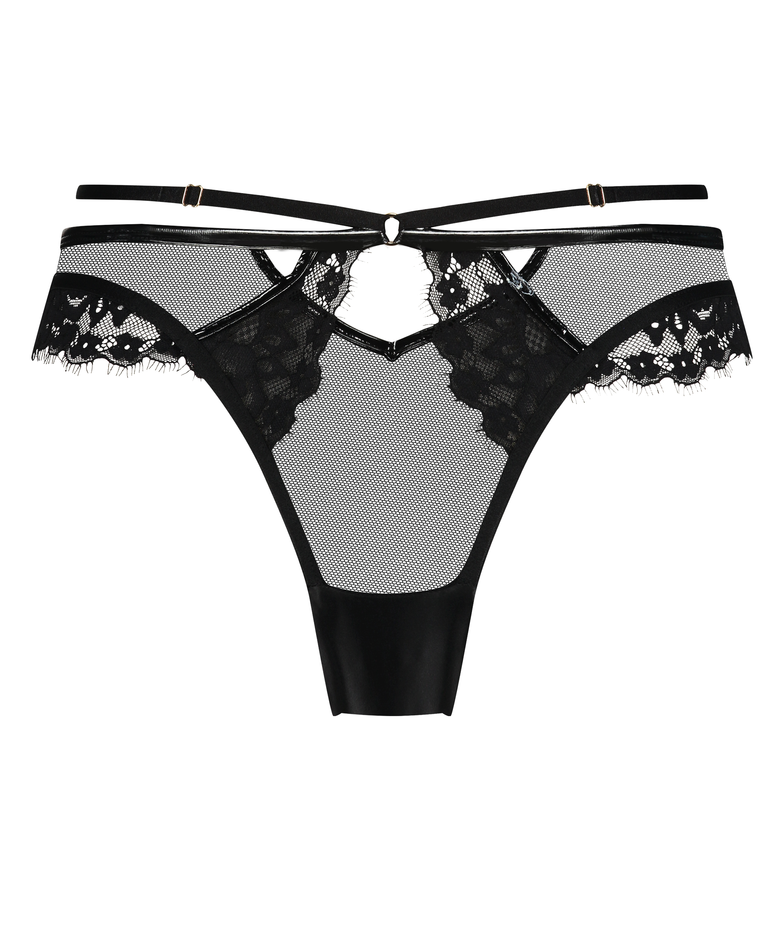 Kali brasiliansk åpen bakside, Svart, main