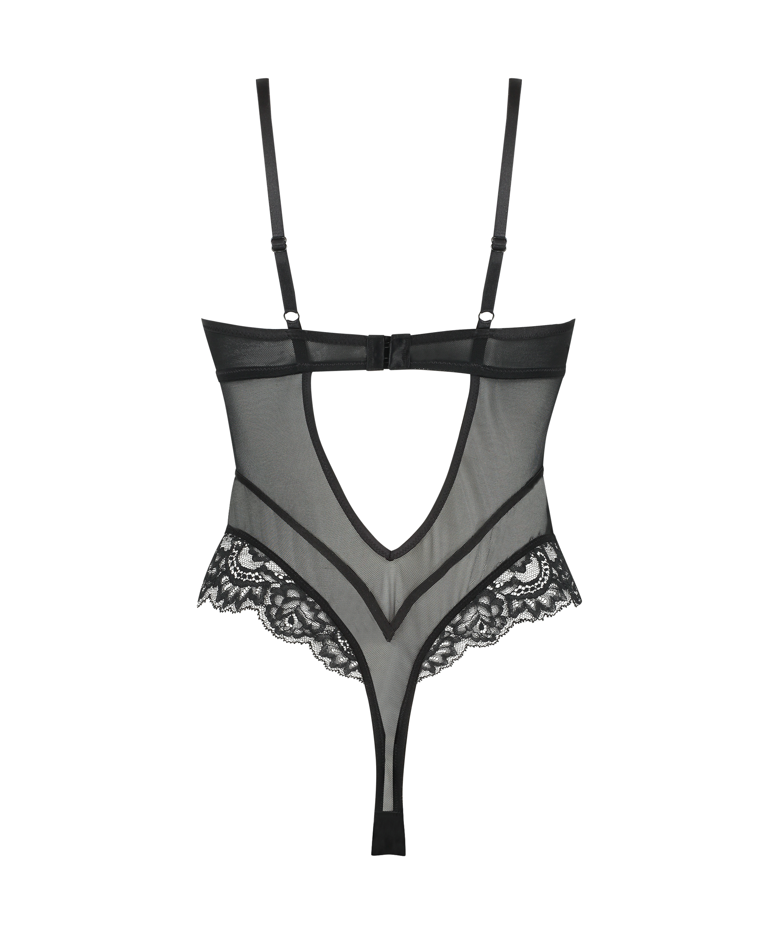 Body Teddy, Svart, main