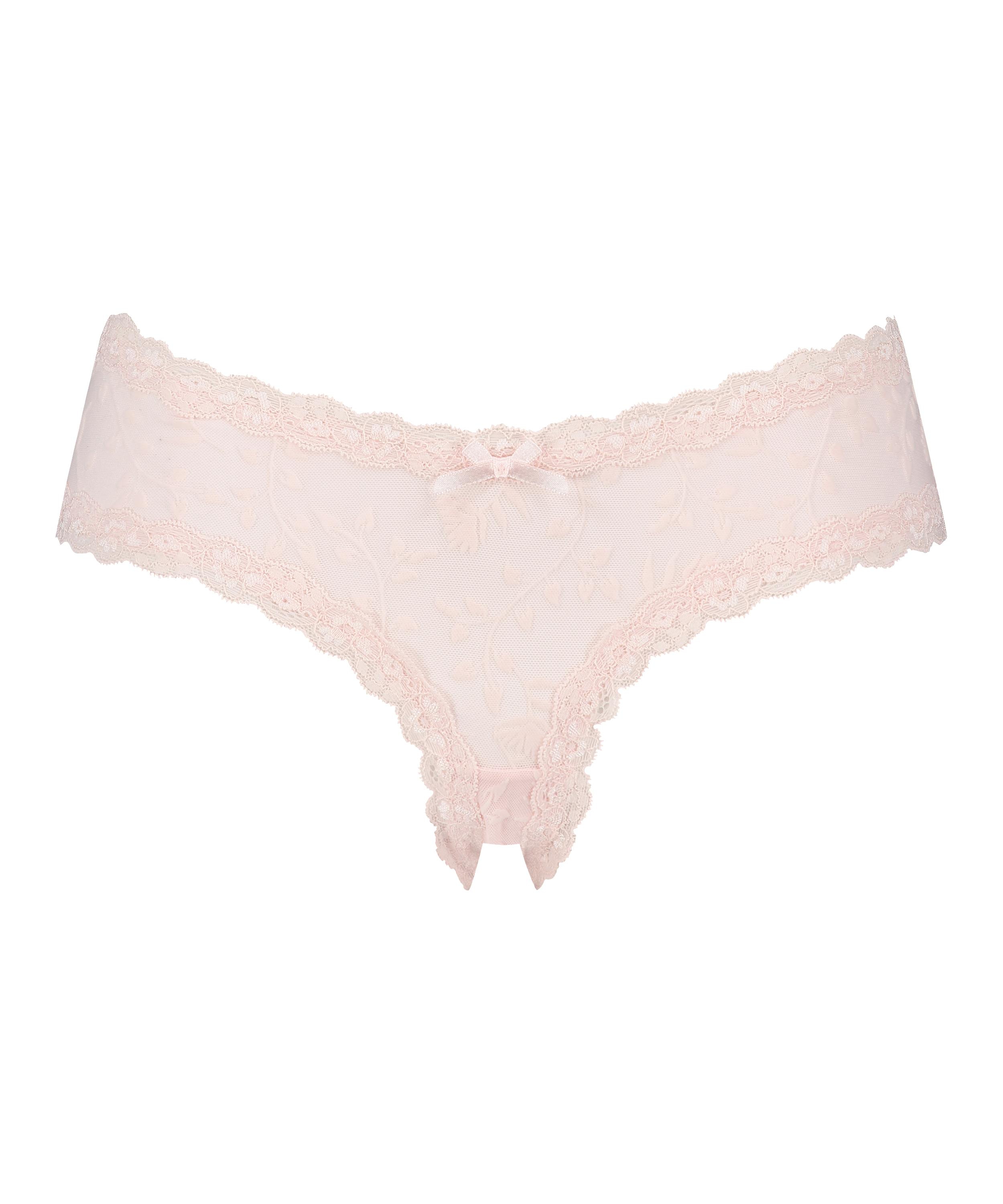 Brasiliansk truse V-shape Mesh, Rosa, main
