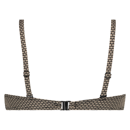 Fango bandeau bikinitopp, Brun