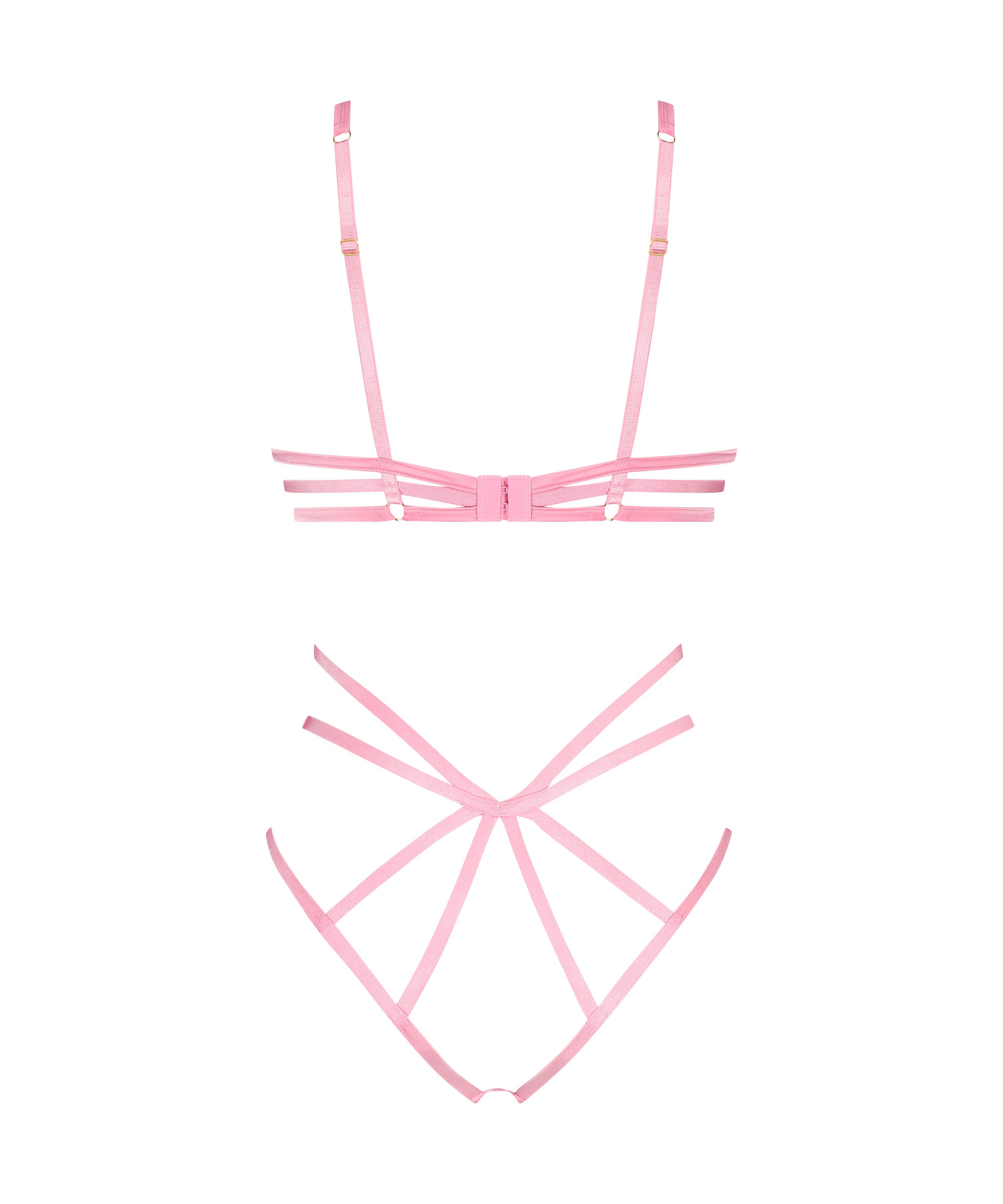 Private body &aring;pent skritt Mitzy, Rosa, main