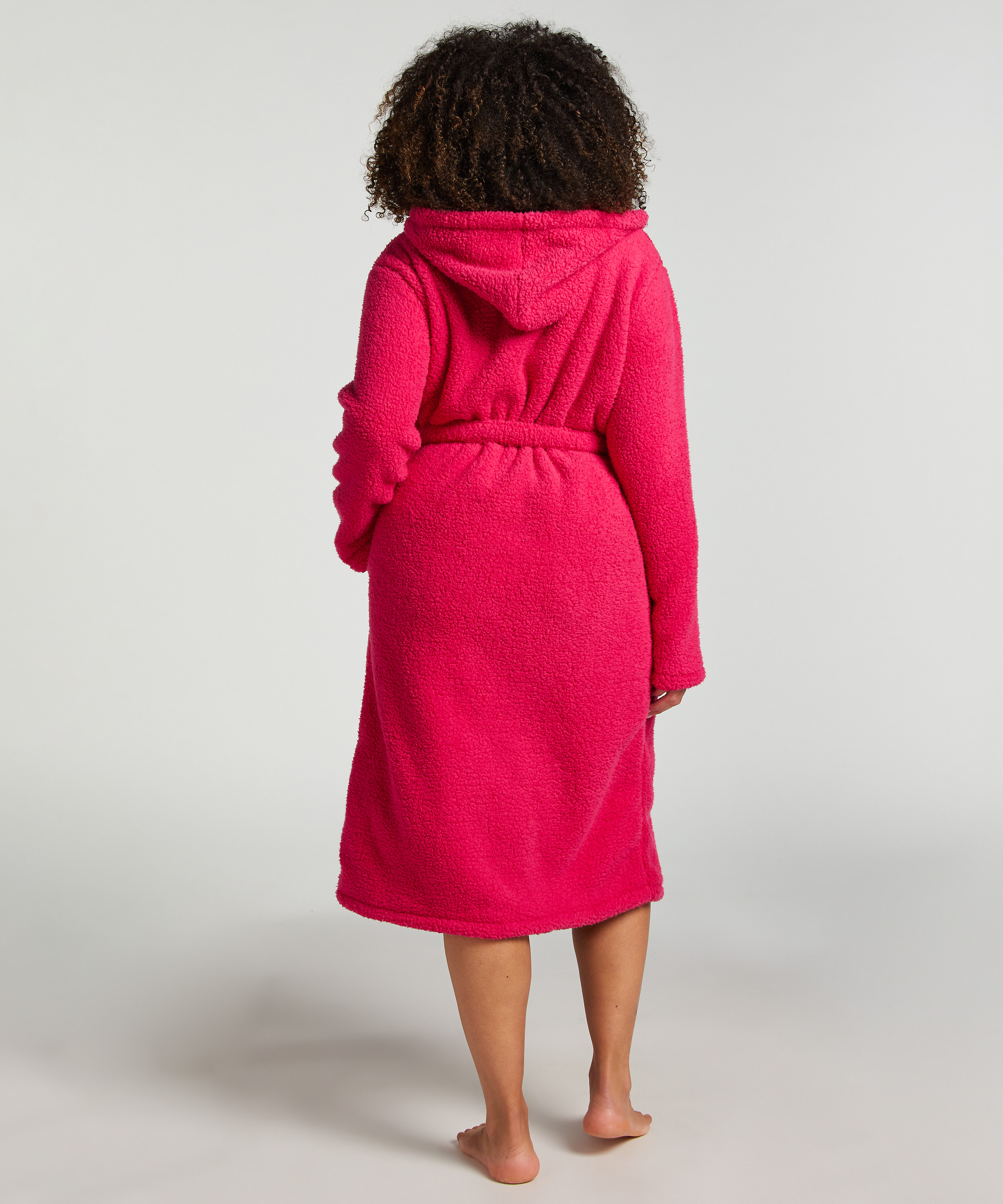 Badekåpe Fleece, Rosa, main