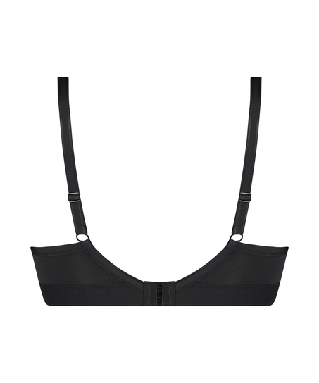 Annie amme-BH med foring, Svart