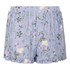 Jersey Ruffled Shorts, Lilla