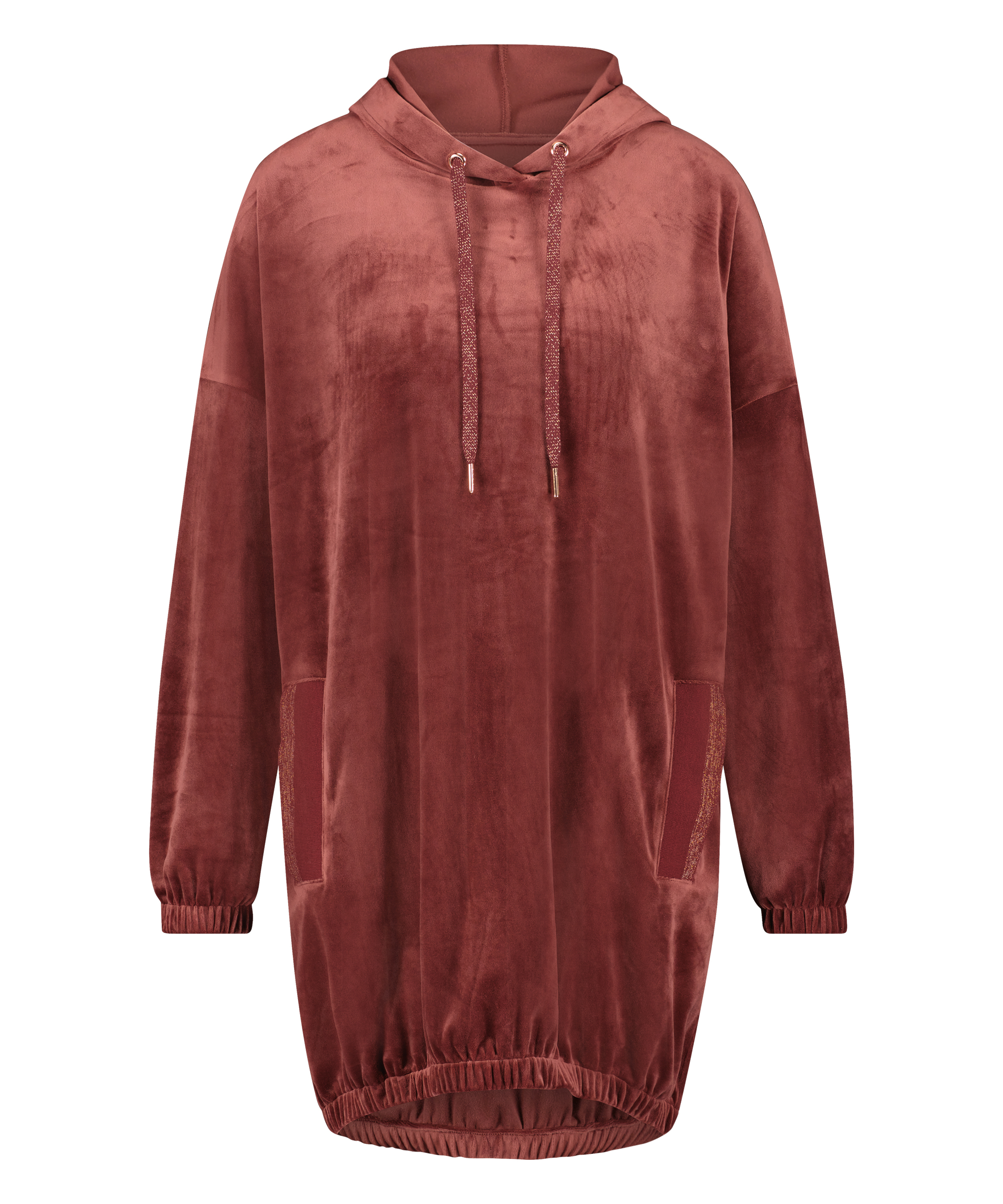 Velvet kjole, Brun, main
