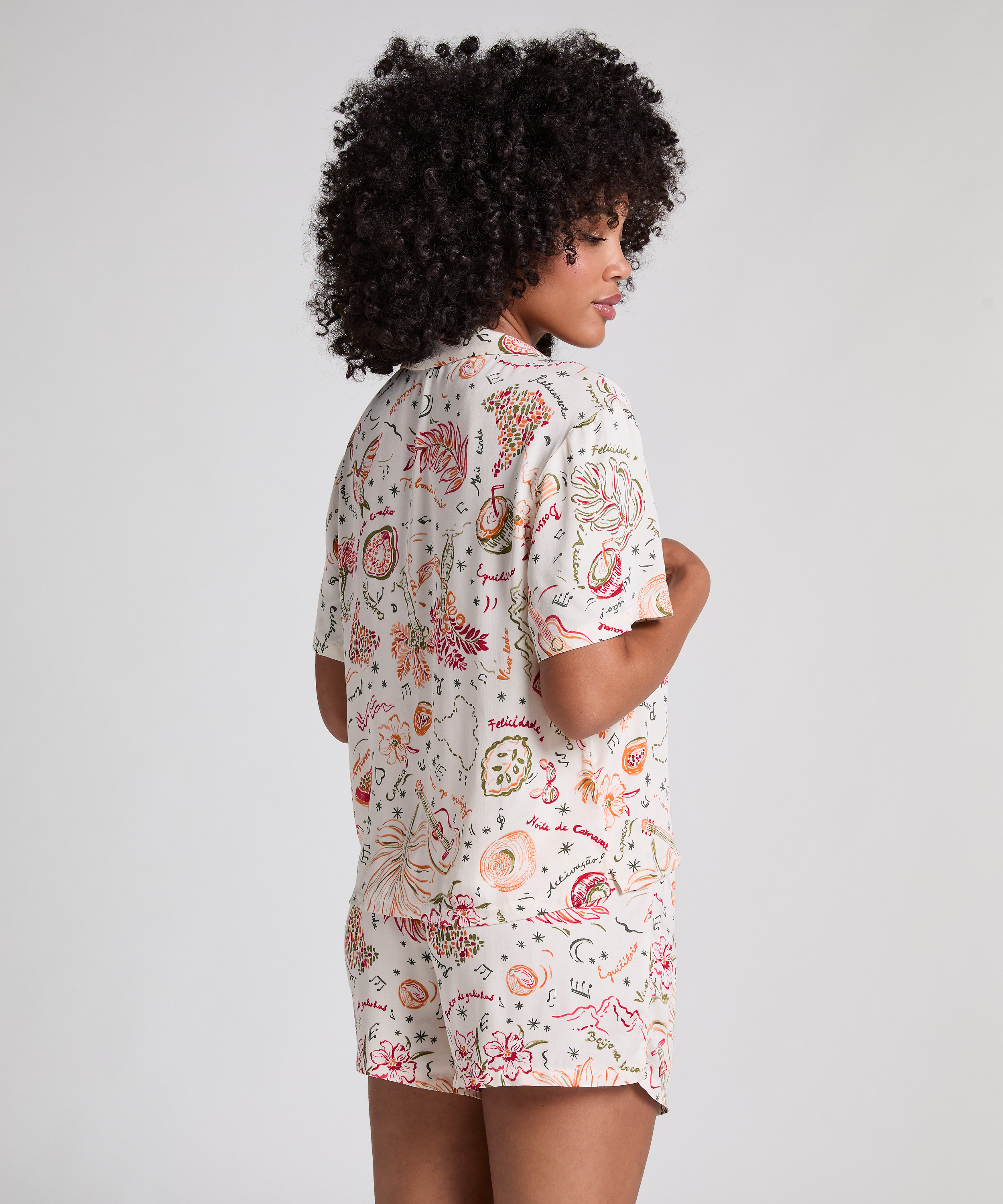 Satengjakke, Hvit, main