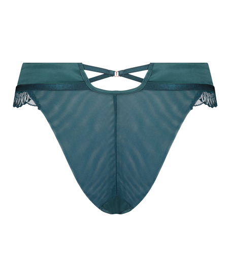 H&oslash;y brasiliansk truse Christine, Gr&oslash;nn